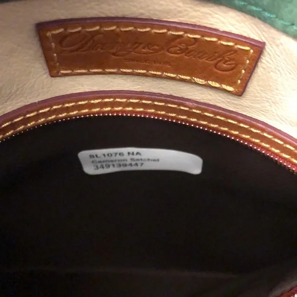 Dooney & Bourke Florentine Cameron Satchel - excellent condition - Picture 8 of 8